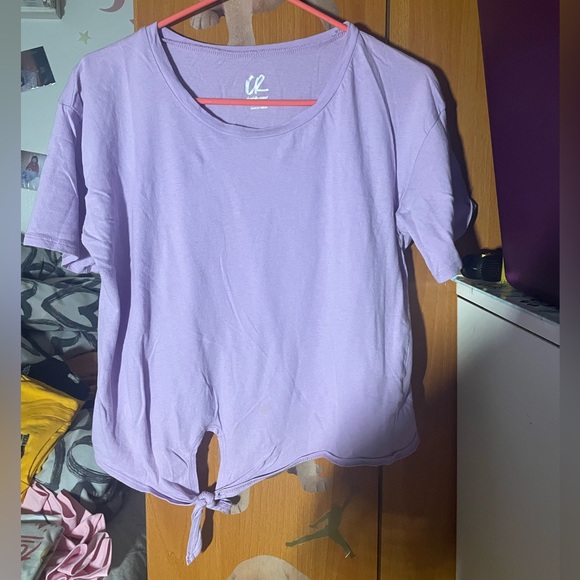 Purple Crop Top - Picture 2 of 3